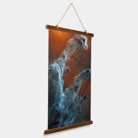 Midden-infrarood de pijlers van de schepping. hangend wandkleed (Gebogen)