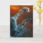 Midden-infrarood de pijlers van de schepping. kaart (Gele Bloem)