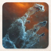 Midden-infrarood de pijlers van de schepping. kartonnen onderzetters (Voorkant)