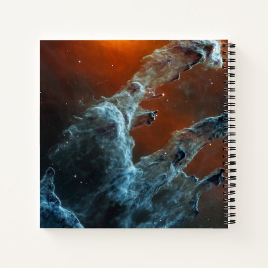 Midden-infrarood de pijlers van de schepping. notitieboek (Achterkant)