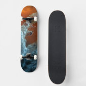 Midden-infrarood de pijlers van de schepping. persoonlijk skateboard (Voorkant)