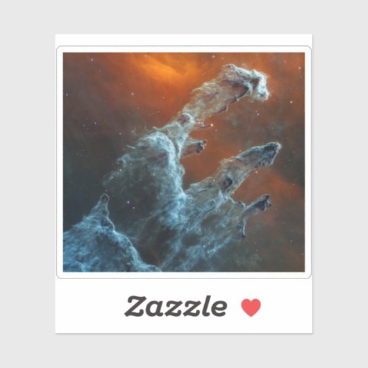 Midden-infrarood de pijlers van de schepping. sticker (Vel)