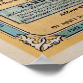 Midden jaren 1800: Poster vastgoed (Hoek)