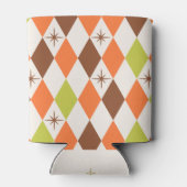 Midden-Jaren-Vibes – Retro Geometrisch Blikjeskoeler (Achterkant)