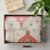Midden-Jaren-Vijftig Kerstversiering Retro Kerstmi Tissuepapier (Geschenk)