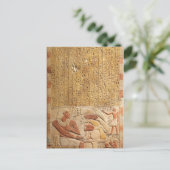 Midden-Koninkrijk Oude Egypte Hieroglyphikken Briefkaart (Staand voorkant)