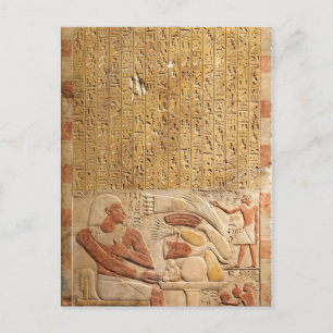 Midden-Koninkrijk Oude Egypte Hieroglyphikken Briefkaart