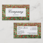 Midden-label - Bed of Tulps Visitekaartje (Voorkant / Achterkant)