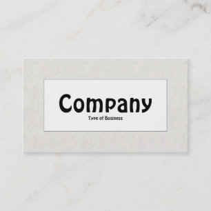 Midden label - canvas look