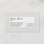 Midden label - canvas look (Achterkant)