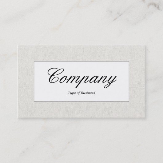 Midden label - canvas look (Voorkant)