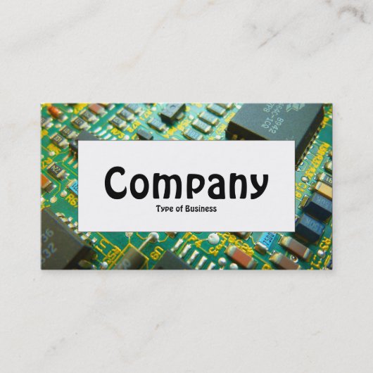 Midden-label - Circuitry Visitekaartje (Voorkant)