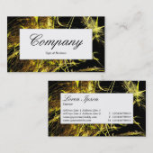 Midden label - Fractal 02 (Voorkant / Achterkant)