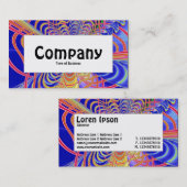 Midden Label - Fractal Abstract 061012d (Voorkant / Achterkant)