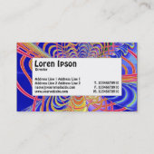 Midden Label - Fractal Abstract 061012d (Achterkant)