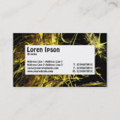 Midden label - fractale vlam 02 (Achterkant)