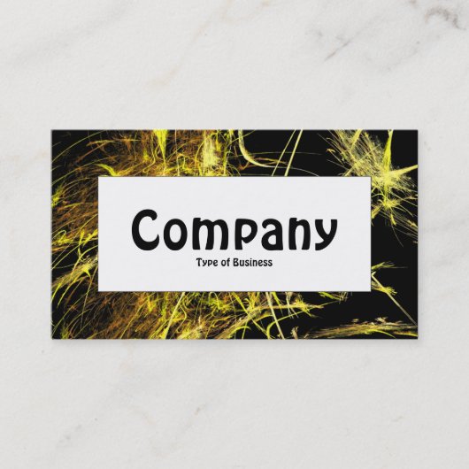 Midden label - fractale vlam 02 (Voorkant)