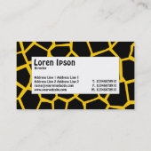 Midden label - Go Giraffe Amber (Achterkant)