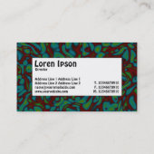 Midden-label - Marbling Visitekaartje (Achterkant)