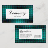 Midden label - Nettextuur over cyaan (Voorkant / Achterkant)