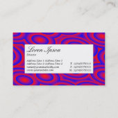 Midden-label - Resoneren Visitekaartje (Achterkant)