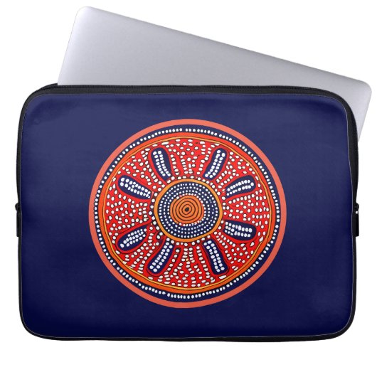 Midden Laptop Sleeve (Voorkant)