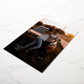 Midden-Midden-Oosten we maken Folie Foto bruiloft  Folie Uitnodiging (Gedraaid)