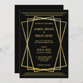 Midden Mod Black Design - Weddenschap Kaart (Voorkant / Achterkant)