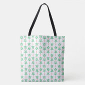 Midden Mod Garland Tote Tas (Voorkant)