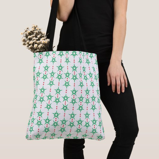 Midden Mod Garland Tote Tas (Dichtbij)