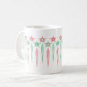 Midden-mod-ijskles, klassieke 11oz. Mok (Voorkant links)