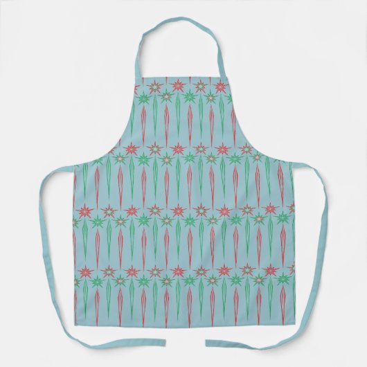 Midden-modder pictogrammen Middelgroot Apron Schort (Voorkant)