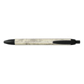 Midden-Nieuw-Mexico 2 Zwarte Inkt Pen (Achterkant)