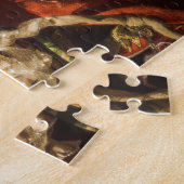 Midden-oostelijk carnavalmasker in Venetië Legpuzzel (Zijkant)