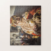 Midden-oostelijk carnavalmasker in Venetië Legpuzzel (Verticaal)