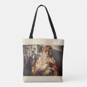 Midden-oostelijk carnavalmasker in Venetië Tote Bag (Achterkant)