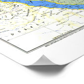 " Midden-Oosten : 1978 Gedetailleerde KAART ... Poster (Hoek)