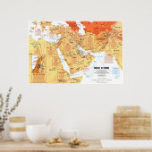 "Midden-Oosten: 1980 Mideast in Turmoil... Poster (Keuken)