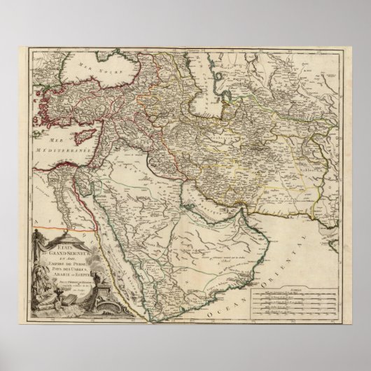 Midden-Oosten 2 Poster (Voorkant)