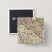 Midden-Oosten 2 Vierkante Button 5,1 Cm (Voorkant /achterkant)