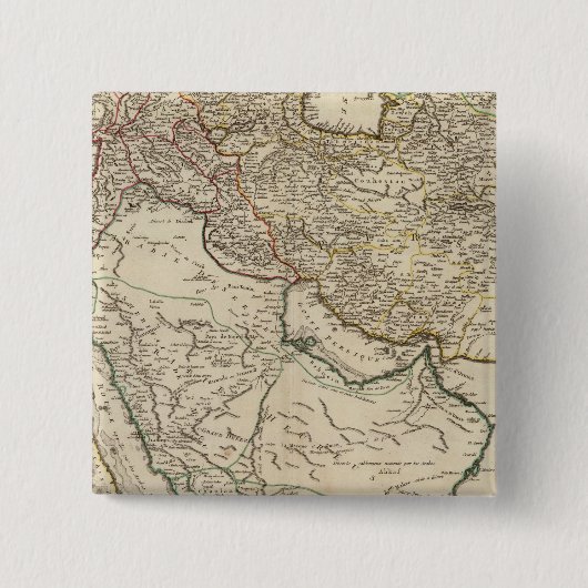 Midden-Oosten 2 Vierkante Button 5,1 Cm (Voorkant)