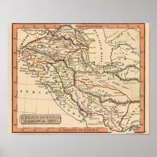 Midden-Oosten 4 Poster (Voorkant)