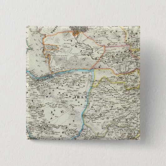 Midden-Oosten, Afghanistan Vierkante Button 5,1 Cm (Voorkant)
