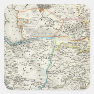 Midden-Oosten, Afghanistan Vierkante Sticker