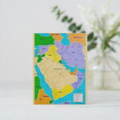Midden-Oosten Ansichtkaart Briefkaart (Staand voorkant)