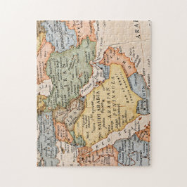  Midden-Oosten Arab Kaart Legpuzzel