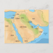 Midden-Oosten Briefkaart (Voorkant)