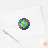 Midden-Oosten in beeld Ronde Sticker (Envelop)