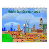 Midden-Oosten Kalender 2025 (Hoes)