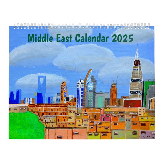 Midden-Oosten Kalender (2) 2025 (Hoes)
